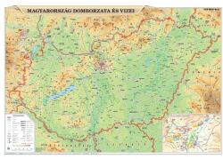 STIEFEL Könyökalátét STIEFEL A/3 Magyarország domborzata (DUO387717K) - irodaszerwebaruhaz