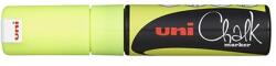 uni Folyékony kréta UNI PWE-8K fluor sárga (2UPWE8KFLS)