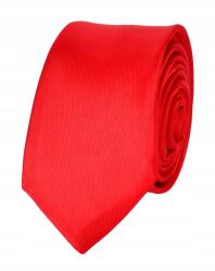  Nyakkendő Sima Piros Hering Keskeny (K47S)