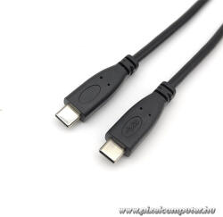 Equip Átalakító Kábel - 128887 (USB-C2.0 to USB-C, apa/apa, fekete, 2m) (128887) - pixelcomputer