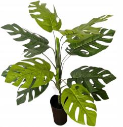 RAV Cserepes virág 95cm Monstera művirág Cserépben zöld (K-SZ-5)