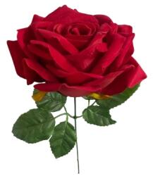 Mesterséges Rózsa Magas Minőségű 072v fej Piros művirág (535)