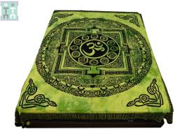  Cuvertura din Bumbac - Yantra Om cu 12 Simboluri - 230 x 211 cm - 1 Buc