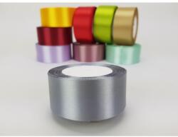  Szatén szalag ezüst 4cm*22m