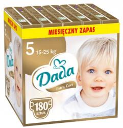 Dada Pelenkák Dada 5-ös méret Extra Care 15-25 kg 180 db (5X36) (5905567822056)
