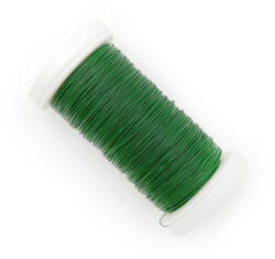 MartineX Virágkötő drót zöld sima orsón 100g 0, 35mm 100m (Drut)