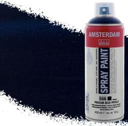 Royal Talens Amsterdam vízbázisú akrilfesték spray, 400 ml - 566, prussian blue (phthalo)