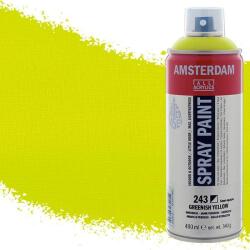 Royal Talens Amsterdam vízbázisú akrilfesték spray, 400 ml - 243, greenish yellow