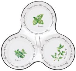 Easy Life Porcelán kínálótál 3 részes - Herbarium
