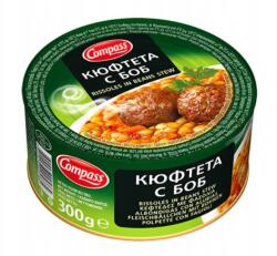 Compass Konserwa Gotowe Danie - Puszce Klopsiki z Fasolą 300g