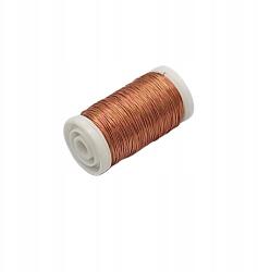 MartineX Virágkötő Drót Egyenes réz 100g 0, 35mm Orsón (Drut)