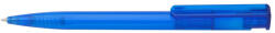 ICO Golyóstoll nyomógombos 0, 8mm, műanyag transparens kék test, Ico Star, írásszín kék (9010084027) - veryjet