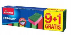 Vileda Szivacs Konyhai Mosogatószivacs Rainbow 9 1 Színes MIX (VILEDA Rainbow)