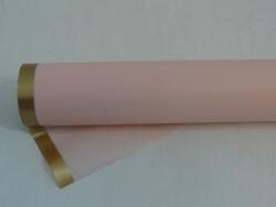 MartineX Virágfólia virág csomagolás esküvő ajándék papír 50cm8m lazac gyógyszer (Folia)