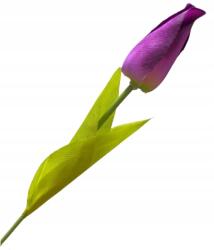 Virág Mesterséges Tulipán a száron 1db 30cm Váza, Pikk-pakk (#5)
