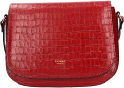Katana Bőr női crosbody kézitáska Katana Alieta - piros