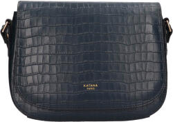 Katana Bőr női crosbody kézitáska Katana Alieta - kék