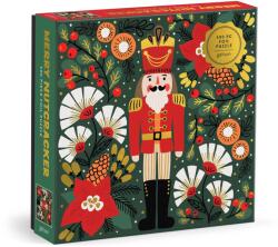 Galison - Merry Nutcracker - Diótörős 500 darabos aranyfóliás puzzle (ZKUK9780735385535)