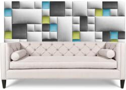 Kerma Design Műbőr falvédő-132 V-52 modern stílusos faldekoráció (200x75 cm)