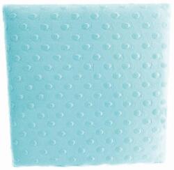  KERMA falpanel 25×25 cm minky textil gyermek falburkolat, több színben - Világoskék minkyvk1