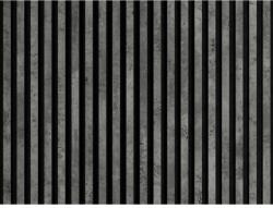 Marbet Loft szürke lamella falburkolat fekete filc alappal 30x270 cm Woodline