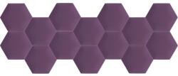 Kerma Design Kerma extra lila színű falvédő hatszög falpanelekből - Inka 890