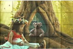 Kerma Design Mesekép KERMA-92 nyomtatott műbőr falikép