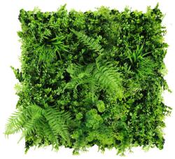  GD625 50x50 cm élethű műanyag zöldfal növényfal panel, műnövény dekoráció