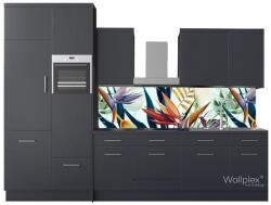  Wallplex falburkoló konyhapanel Trópusi virágok - kerma - 57 990 Ft