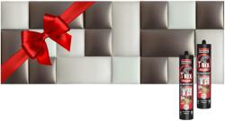 Kerma Design Műbőr falvédő-103 V-23 szoba falvédő (200x75 cm) 2 db ajándék ragasztóval