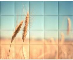 Kerma Design Búzakalász KERMA-71 nyomtatott design wallart műbőr falikép