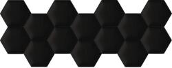 Kerma Design Kerma extra fekete színű falvédő hatszög falpanelekből - Melody 901
