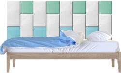 Kerma Design Minky textil gyermek menta és kék színű falvédő (200×75 cm)