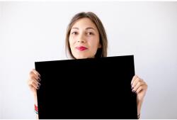  Soner törés- és hőálló konyhai falpanel fekete 070 60x120 cm