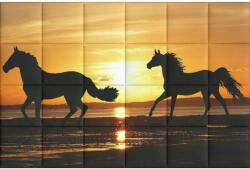 Kerma Design Lovak KERMA-89 nyomtatott műbőr falikép