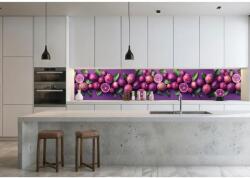  Wallplex PLUS+ falburkoló hőálló konyhapanel Passion Fruit, vízálló falburkolat konyhába 60x300 cm