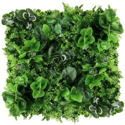  GD622 50x50 cm élethű műanyag zöldfal növényfal panel, műnövény dekoráció
