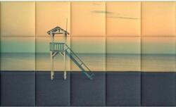 Kerma Design Tengerpart KERMA-58 nyomtatott műbőr falikép