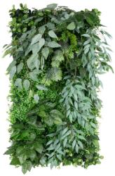  GD182 50x100 cm prémium egyedi kézzel készített élethű műanyag növényfal panel