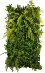  GD126 50x100 cm prémium egyedi kézzel készített élethű műanyag növényfal panel