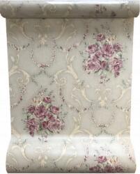  T50 klasszikus virágmintás 45 cm x 10 m öntapadós tapéta