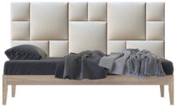 Kerma Design Házilag felrakható Műbőr falvédő-43 faldekoráció (200x75 cm), beige színben