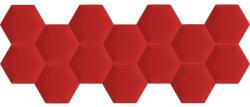 Kerma Design Kerma extra piros színű falvédő hatszög falpanelekből - Inka 805