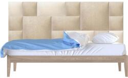 Kerma Design Bézs árnyalatú modern textil falvédő-2 (200x75 cm) Kerma falpanelekből