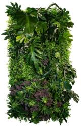  GD125 50x100 cm prémium egyedi kézzel készített élethű műanyag növényfal panel