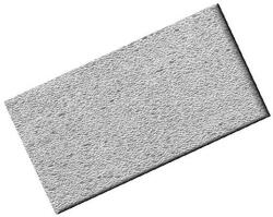  KERMA falpanel 12, 5×25 cm ezüst színű műbőr falburkolat Rocks Silver