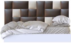 Kerma Design Műbőr falvédő-14 oldalfali panel faldekoráció (200x75 cm) kárpitozott