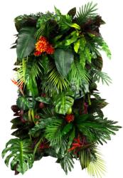  GD148 50x100 cm prémium egyedi kézzel készített élethű műanyag növényfal panel