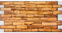 Flexwall PVC falburkolat Sandstone Slate palakő 98x49, 5 cm, beltéri falipanel