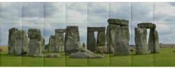 Kerma Design Stonehenge fotó design nyomtatott műbőr falvédő, ágy mellé (200x75 cm)
